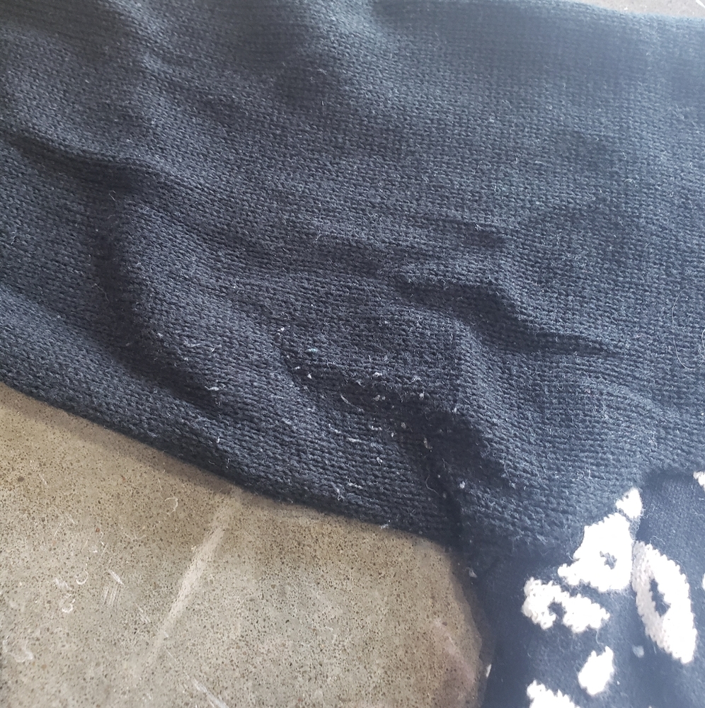 Cheetah Print Raglan Style Sweater - Picture 2 of 5